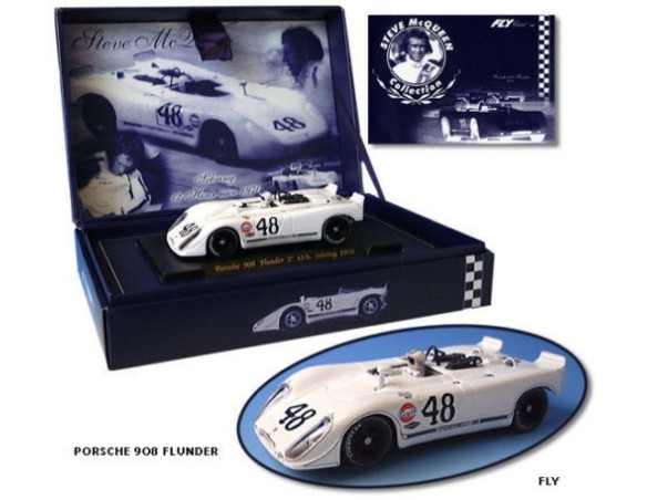PORSCHE 908 EDICION ESPECIAL STEVE McQUEEN CAJA AZULREF.SM1 FLY