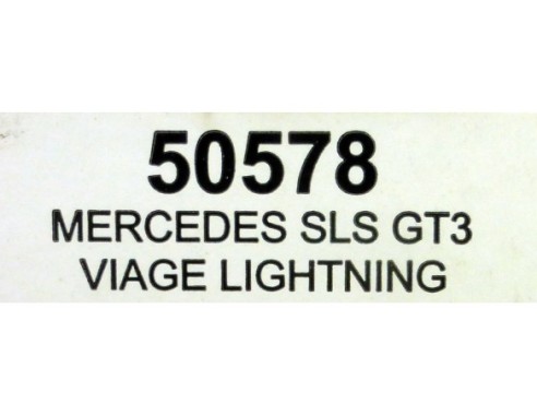 MERCEDES SLS GT3 VIAGE LIGHTNING REF.50578 NINCO