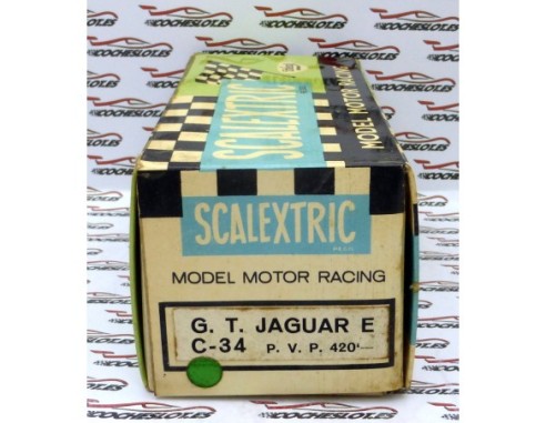 JAGUAR TYPE E VERDE CON CAJA REF.C34 EXIN