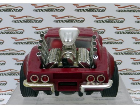 CHEVROLET CORVETTE 1975 ROJO OSCURO REF.4050 EXIN
