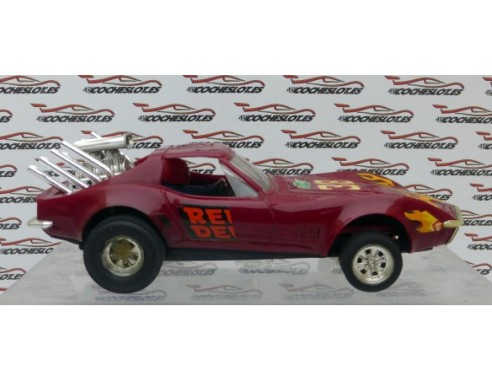 CHEVROLET CORVETTE 1975 ROJO OSCURO REF.4050 EXIN