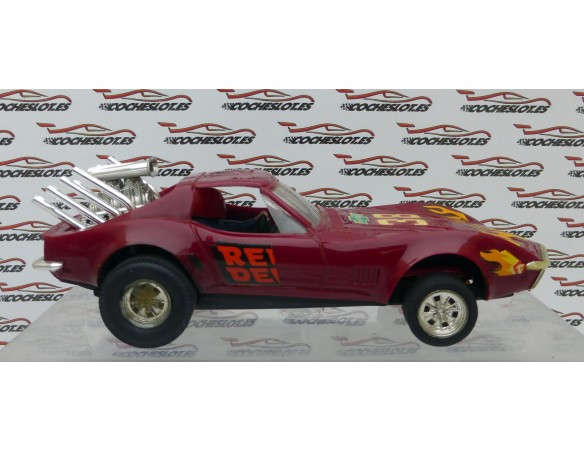 CHEVROLET CORVETTE 1975 ROJO OSCURO REF.4050 EXIN
