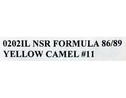 FORMULA 1 86/89  YELLOW CAMEL Nº11 REF.0202IL NSR