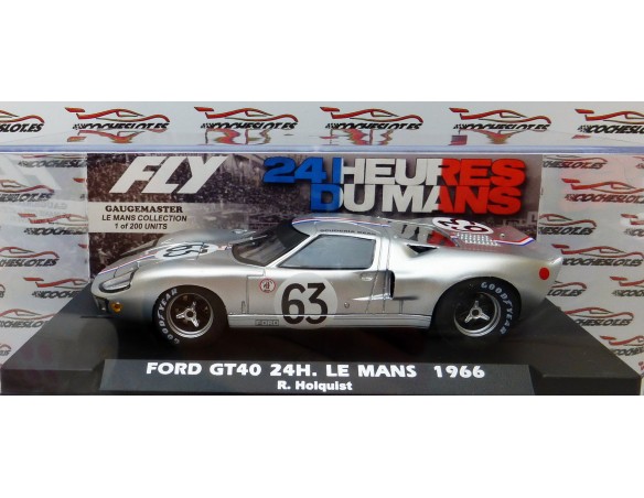 FORD GT 40 Nº63 24H LE MANS 1966 REF.ELM06 FLY
