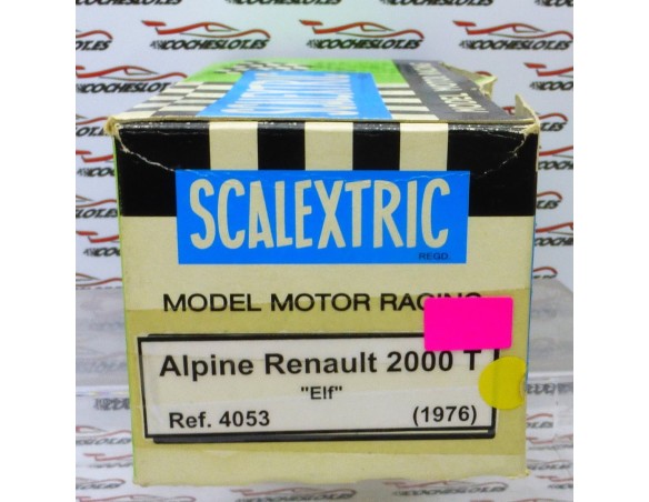 RENAULT ALPINE 2000 TURBO AMARILLO Nº4 REF.4053 EXIN