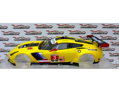 CARROCERIA CORVETTE AMARILLO SCALEAUTO