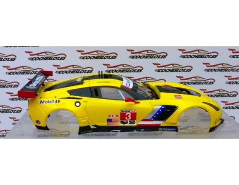 CARROCERIA CORVETTE AMARILLO SCALEAUTO