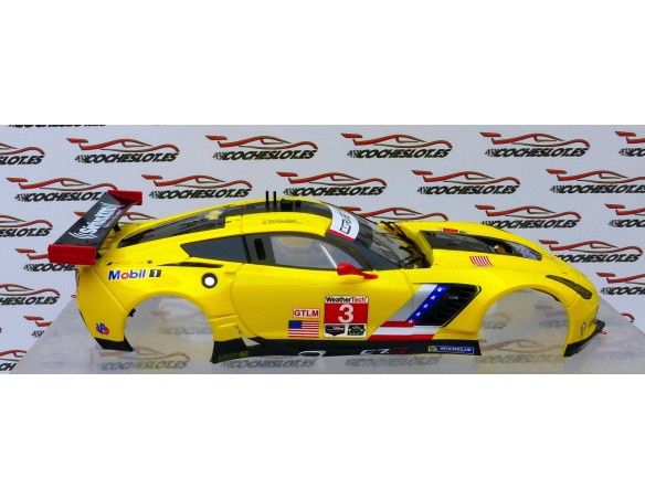 CARROCERIA CORVETTE AMARILLO SCALEAUTO