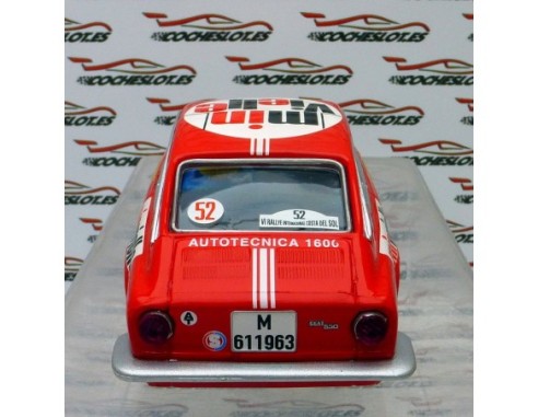 PRUEBA TAMPOGRAFIA SEAT 850 SPORT RALLY COSTA DEL SOL 1969 TECNITOYS