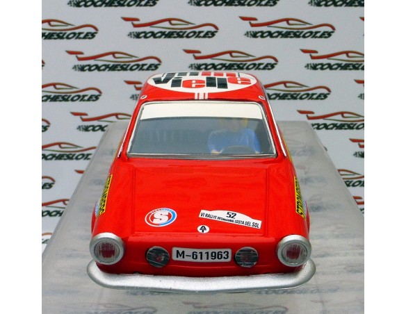 PRUEBA TAMPOGRAFIA SEAT 850 SPORT RALLY COSTA DEL SOL 1969 TECNITOYS
