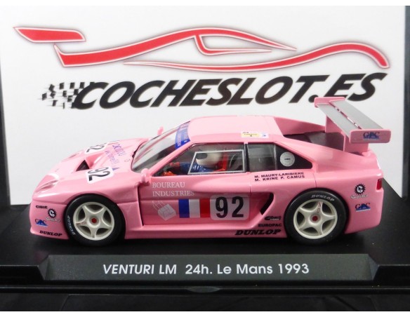 VENTURI 600 SLM Rosa LE MANS 1993 - Nº 92 REF.A19 FLY