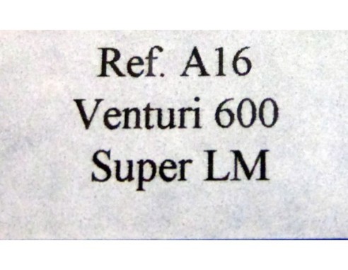 VENTURI 600 SLM “Le Mans 95” Gris - Nº 44 REF.A16 FLY