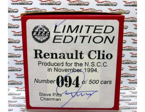 RENAULT CLIO AMARILLO ED.LIMTD N.S.C.C. 1994 NINCO