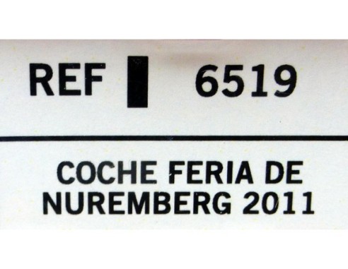 COCHE FERIA DE NUREMBERG 2011 REF.6519 TECNITOYS