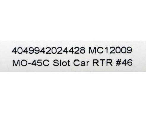 CHEETAH AZUL Nº46 MO-45C REF.MC12009 MRRC