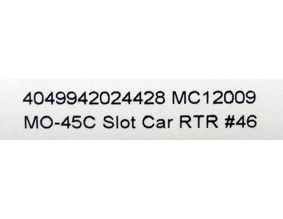 CHEETAH AZUL Nº46 MO-45C REF.MC12009 MRRC