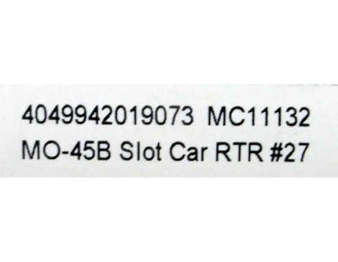 CHEETAH Nº27 MO-45B  REF.MC11132 MRRC