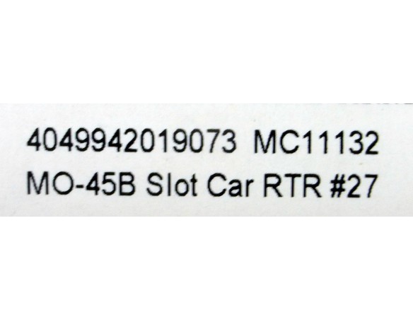 CHEETAH Nº27 MO-45B  REF.MC11132 MRRC