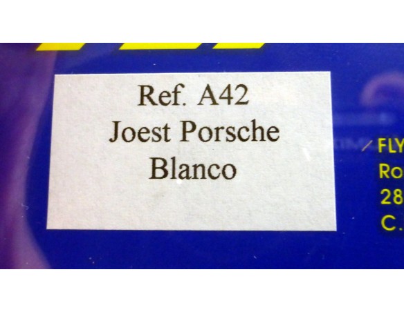 JOEST PORSCHE  “1º Le Mans 97”	Blanco - Nº 7 REF.A42 FLY