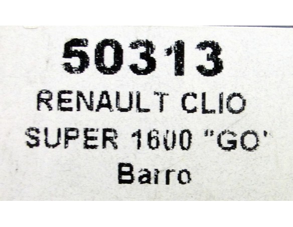 RENAULT CLIO SUPER 1600 BARRO GO REF.50313 NINCO
