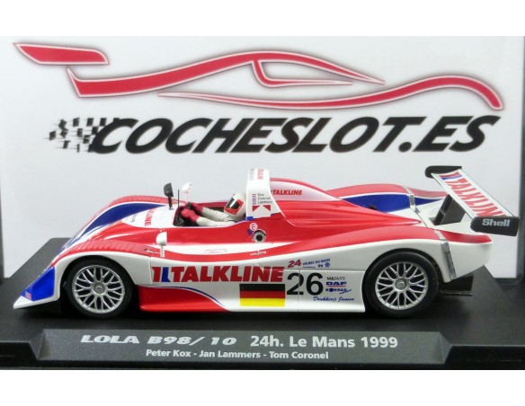 LOLA B98/10 LE MANS 1999	BLANCO ROJO AZUL TALKLINE Nº26 REF.88048 A503 FLY