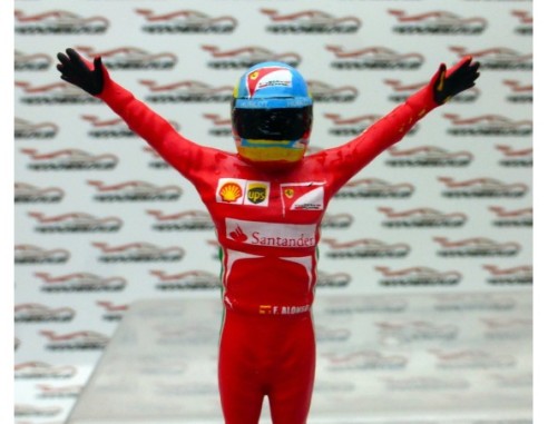 FIGURA PILOTO  FERNANDO ALONSO FLY