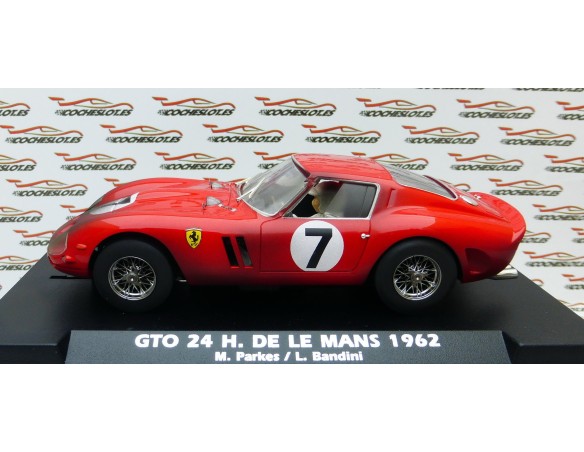 FERRARI 250 GTO 24H DE LE MANS 1962 UK SLOT CAR FESTIVAL  EFECTO FIN DE CARRERAREF.E2045 FLY