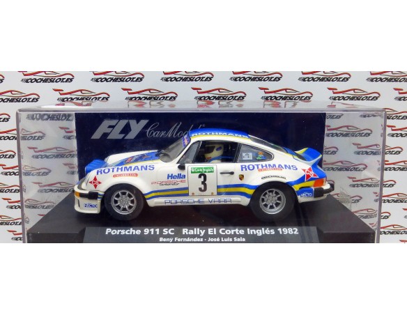 PORSCHE 911 SC RALLY EL CORTE INGLES 1982 A963 REF.88153 FLY