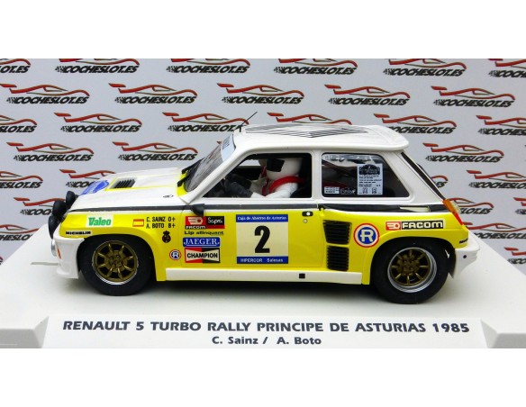 RENAULT 5 TURBO RALLY PRINCIPE DE ASTURIAS 1985 FOROSLOT NOVIEMBRE 2022 REF.E2051 FLY