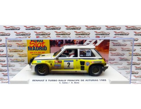 RENAULT 5 TURBO RALLY PRINCIPE DE ASTURIAS 1985 SUCIO FOROSLOT NOVIEMBRE 2022 REF.E2051AR FLY