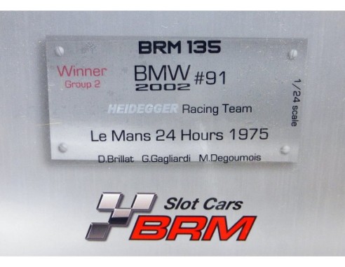 BMW 2002 LE MANS 24H 1975 REF.BRM135 BRM