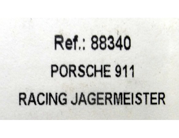 PORSCHE 911 RACING JAGERMEISTER REF.88340 FLY