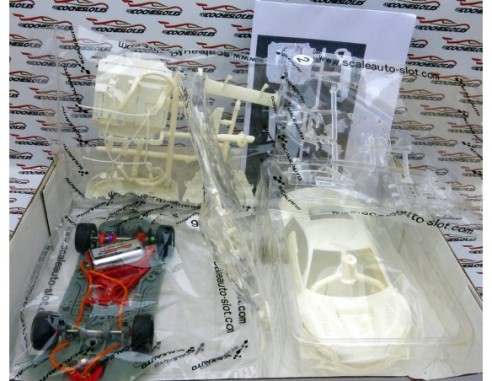 NSX GT3 WHITE RACING KIT REF. SC6190R SCALEAUTO
