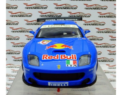 FERRARI 550 GTS MARANELLO AZUL RED BULL DIGITAL SYSTEM