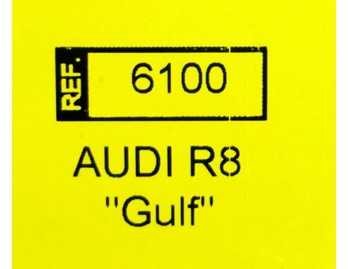 AUDI R8 GULF REF.6100 TECNITOYS