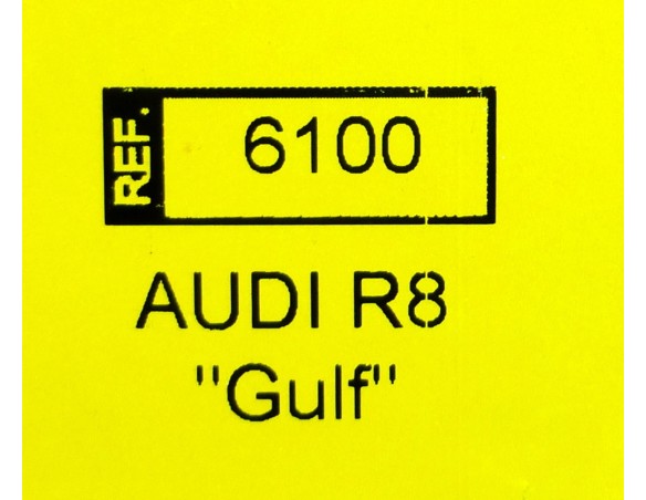 AUDI R8 GULF REF.6100 TECNITOYS