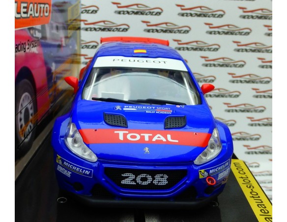 PEUGEOT 208 T16  RALLY PORTUGAL 2017 (TEST) SAINZ ED.LMTD REF.SC6215 SCALEAUTO