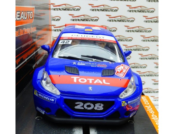 PEUGEOT 208 T16 MONTECARLO 2016 Nº42 REF.SC6214 SCALEAUTO