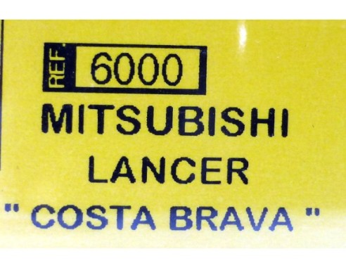 MITSUBISHI LANCER COSTA BRAVA  REF.6000 TECNITOYS