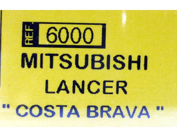 MITSUBISHI LANCER COSTA BRAVA  REF.6000 TECNITOYS
