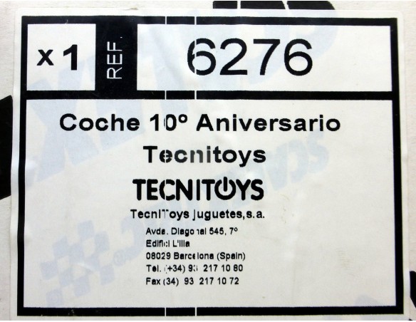 ASTON MARTIN 10º ANIVERSARIO REF.6276 TECNITOYS