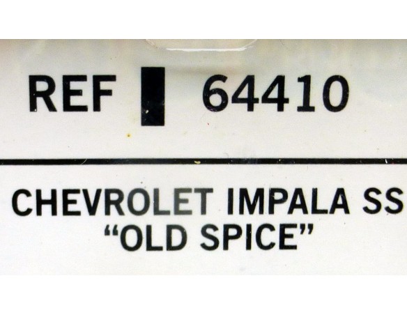 CHEVROLET IMPALA SS OLD SPICE REF.64410 TECNITOYS
