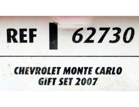 CHEVROLET MONTE CARLO GIFT SET 2007 REF.2007 REF.62730 TECNITOYS