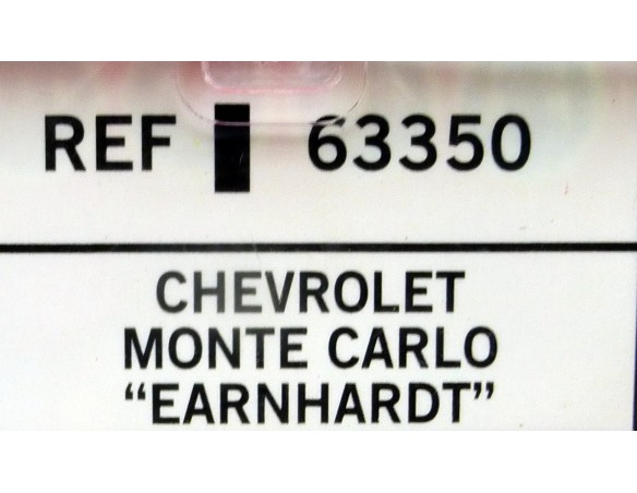 CHEVROLET MONTE CARLO EARNHARDT REF.63350 TECNITOYS