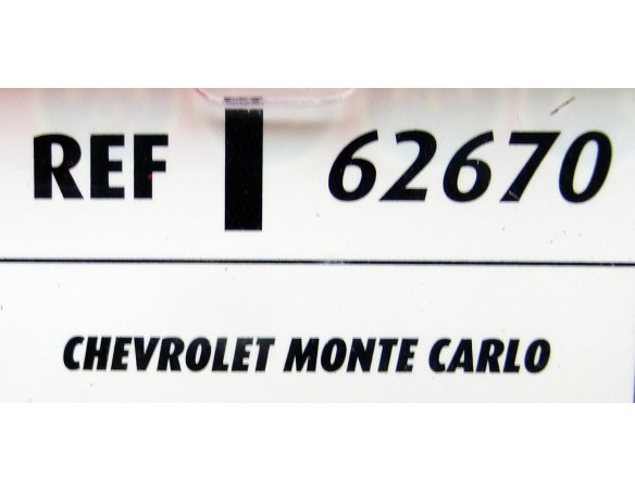 CHEVROLET MONTE CARLO  REF.62670 TECNITOYS
