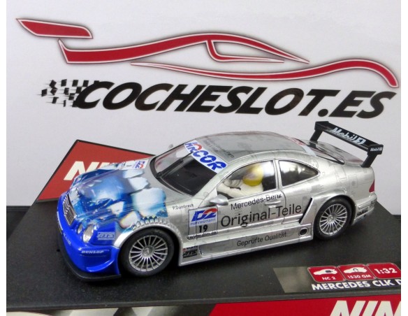 MERCEDES CLK DTM ORIGINAL TEIDE	PLATA AZUL Nº19 REF.50236 NINCO