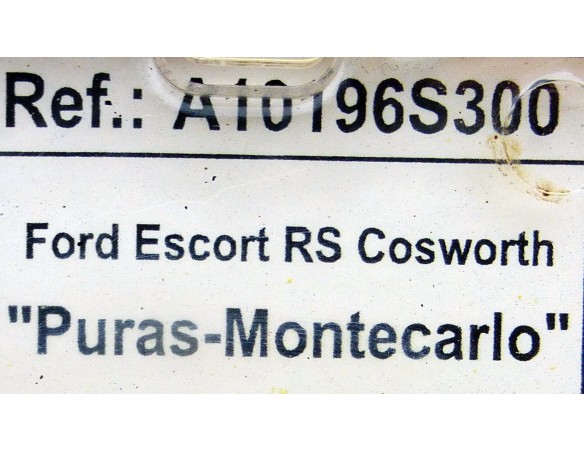 FORD ESCORT RS COSWORTH PURAS-MONTECARLO REF.A10196S300 EDUCA