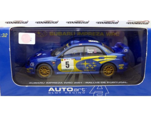 SUBARU IMPREZA WRC 2001 Nº5 RALLY PORTUGAL REF.13001 AUTOART