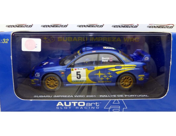 SUBARU IMPREZA WRC 2001 Nº5 RALLY PORTUGAL REF.13001 AUTOART