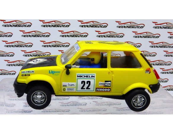 Renault 5 Copa AMARILLO CAPO NEGRO 1980 REF. 4058 EXIN
